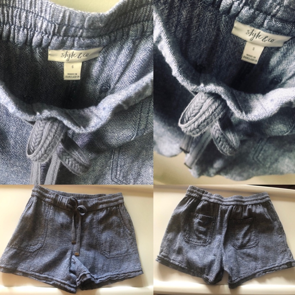 SOLD‼️Style & Co Linen Shorts - Picture 7 of 16
